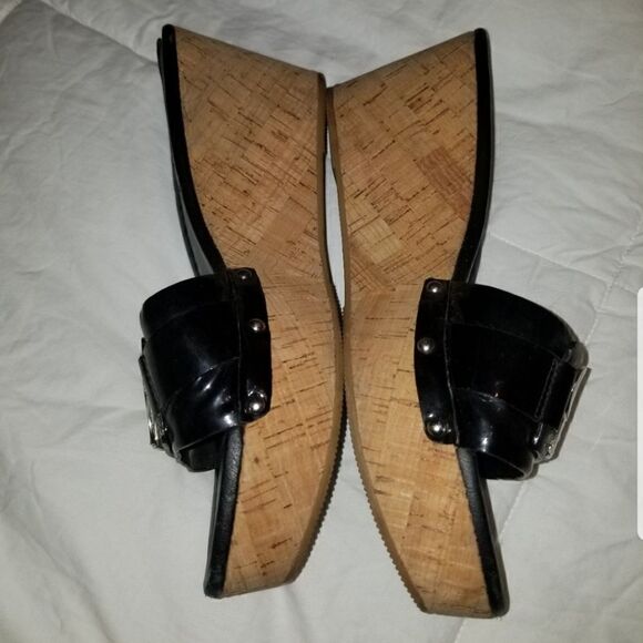 COACH WOMEN'S SANDALS BLACK Pre-owned - Picture 7 of 8